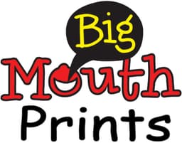 big mouth prints logo